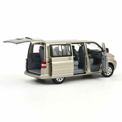 Norev 1:18 Volkswagen Multivan 2003 Wheat Beige metallic. Levering 05-2026