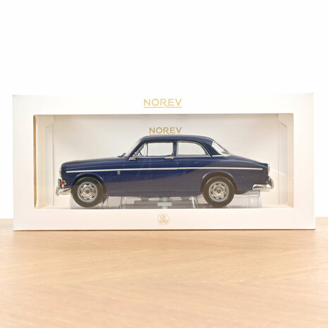 Norev 1:18 Volvo Amazon 1966 Midnight Blue. Levering 05-2026
