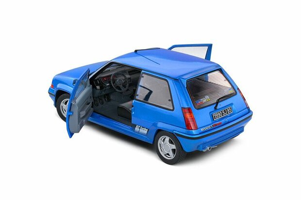 Solido 1:18 Renault R5 GT Turbo MKII 1989 blauw