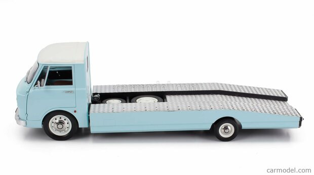 Mitica 1:18 Alfa Romeo A12 ( F12) Carro Attrezzi Prima Serie 1967 lichtblauw - Sleepwagen