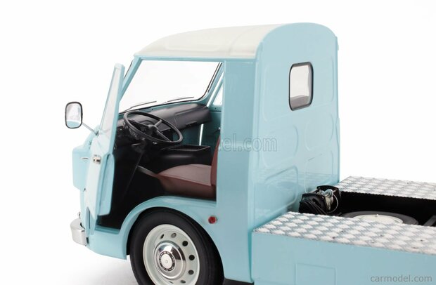 Mitica 1:18 Alfa Romeo A12 ( F12) Carro Attrezzi Prima Serie 1967 lichtblauw - Sleepwagen