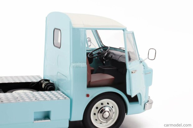 Mitica 1:18 Alfa Romeo A12 ( F12) Carro Attrezzi Prima Serie 1967 lichtblauw - Sleepwagen