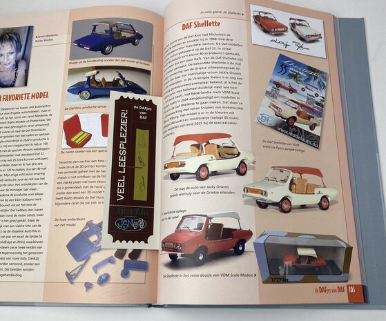 Boek de DAFjes van DAF - Modelauto's en Meer