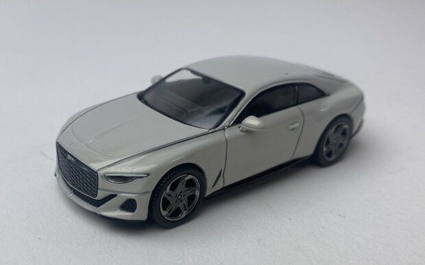 Mini GT 1:64 Bentley Batur Bonneville 2022, parelmoer wit LHD