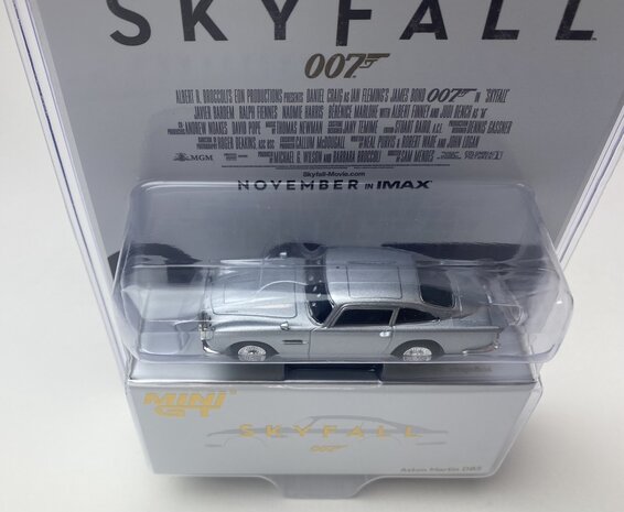 Mini GT 1:64 Aston Martin DB5 Skyfall English Packaging 2012