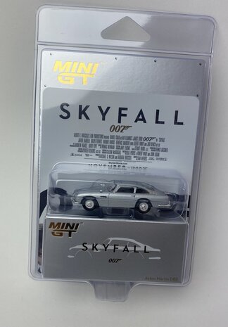 Mini GT 1:64 Aston Martin DB5 Skyfall English Packaging 2012