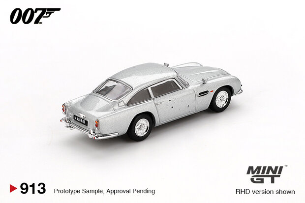 Mini GT 1:64 Aston Martin DB5 Skyfall English Packaging 2012