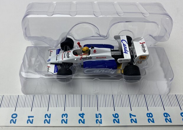 Mini GT 1:64 Toleman TG184, No 19 Ayrton Senna 1984 Monaco Grand Prix 2nd Place LHD