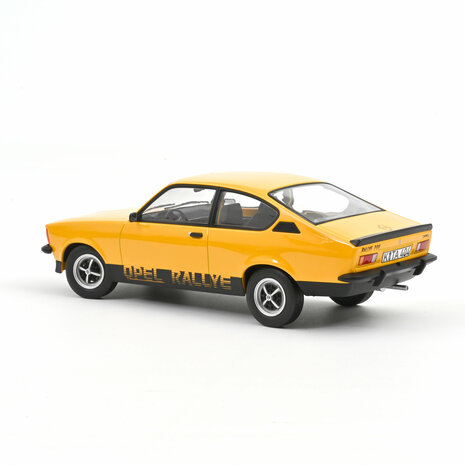 Norev 1:18 Opel Kadett Rallye 2.0 E 1977 Brilliant Ochre. Re-stock week 31/32