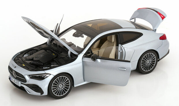 Norev 1:18 Mercedes Benz CLE Coup&eacute; 2024 Hightech Silver