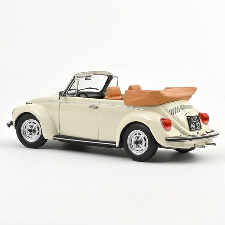 Norev 1:18 Volkswagen 1303 Cabriolet 1972 Cream White