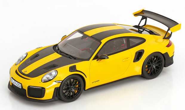 GT Spirit 1:18 Porsche 911 [992.1] GTS2 RS Nurburging LAP Record yellow 2017