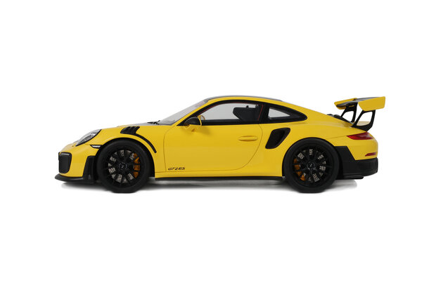 GT Spirit 1:18 Porsche 911 [992.1] GTS2 RS Nurburging LAP Record yellow 2017