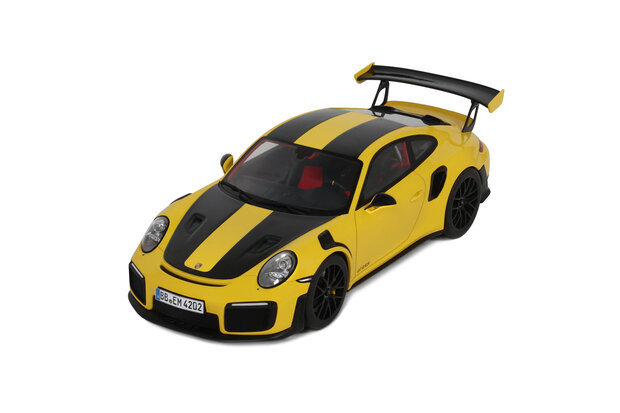 GT Spirit 1:18 Porsche 911 [992.1] GTS2 RS Nurburging LAP Record yellow 2017
