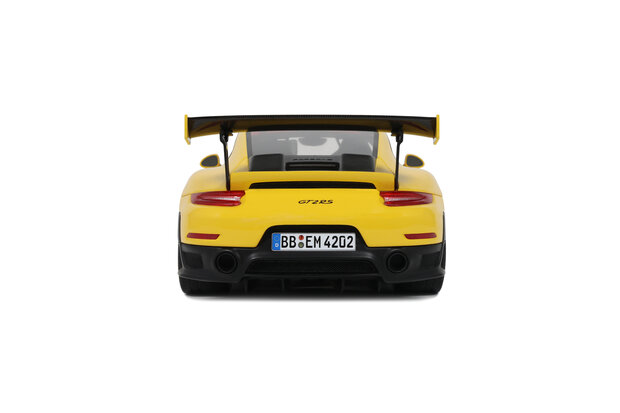 GT Spirit 1:18 Porsche 911 [992.1] GTS2 RS Nurburging LAP Record yellow 2017