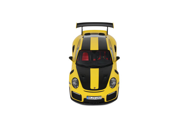 GT Spirit 1:18 Porsche 911 [992.1] GTS2 RS Nurburging LAP Record yellow 2017