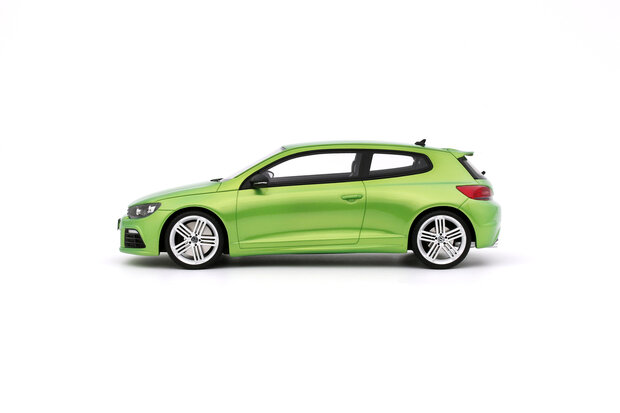 Otto Mobile 1:18 Volkswagen Scirocco 3 PH.1 R Viper green pearl 2008. Levering 01-2027