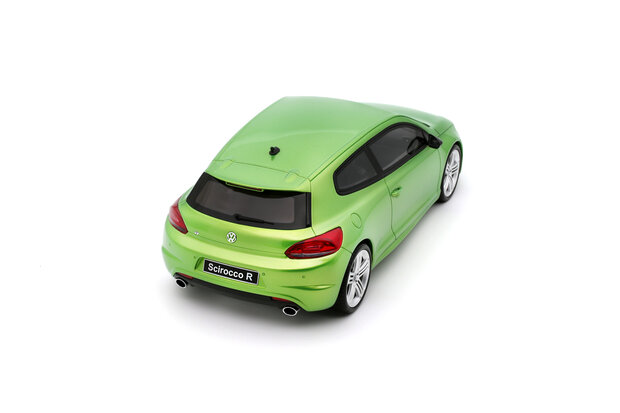Otto Mobile 1:18 Volkswagen Scirocco 3 PH.1 R Viper green pearl 2008. Levering 01-2027