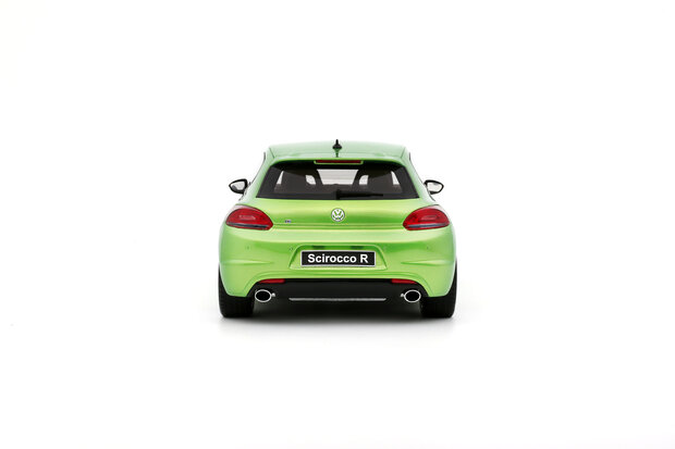 Otto Mobile 1:18 Volkswagen Scirocco 3 PH.1 R Viper green pearl 2008. Levering 01-2027