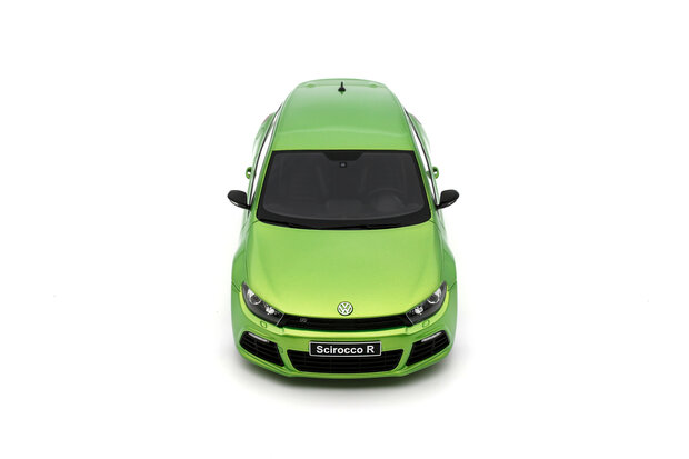 Otto Mobile 1:18 Volkswagen Scirocco 3 PH.1 R Viper green pearl 2008. Levering 01-2027