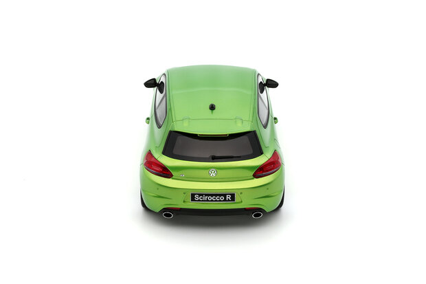 Otto Mobile 1:18 Volkswagen Scirocco 3 PH.1 R Viper green pearl 2008. Levering 01-2027