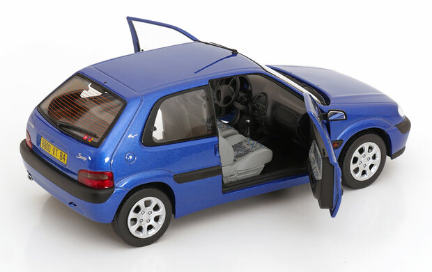 Norev 1:18 Citroen Saxo VTS 1996 Poseidon Blue