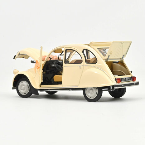 Norev 1:18 Citroen 2CV 1986 Beige Wedding Gift. Levering 10-2026