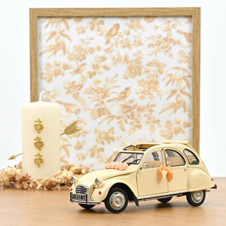 Norev 1:18 Citroen 2CV 1986 Beige Wedding Gift. Levering 10-2026