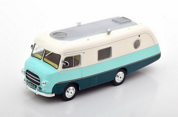Atlas 1:43 Citroen Type H Coccinelle III Le Bastard, white/blue 1954