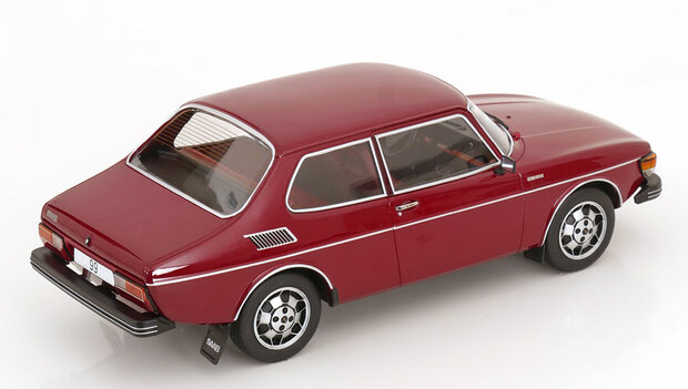 MCG 1:18 Saab 99 EMS donkerrood 1977