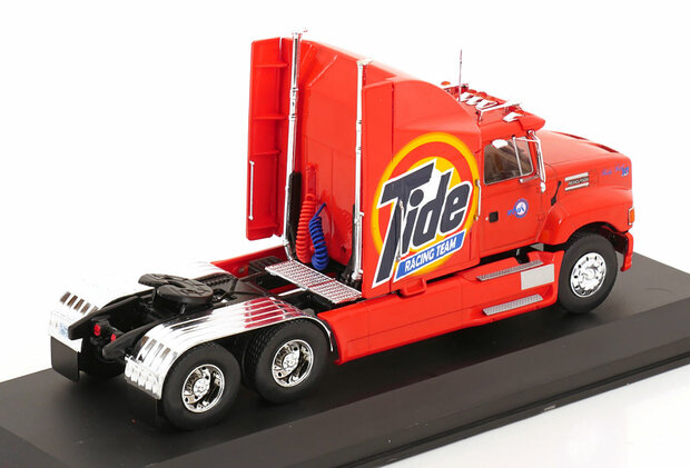 Atlas 1:43 Ford Aeromax Tide Racing Team 1994 oranje in blisterverpakking