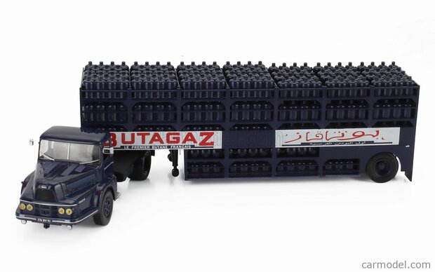 Atlas 1:43 UNIC Izoard  ZU 120T Truck Butagaz 1974 - Transport Gasfles