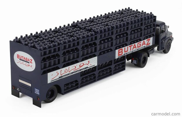 Atlas 1:43 UNIC Izoard  ZU 120T Truck Butagaz 1974 - Transport Gasfles