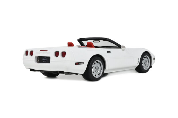 GT Spirit 1:18 Chevrolet Corvette C4 Convertible Arctic white 1995
