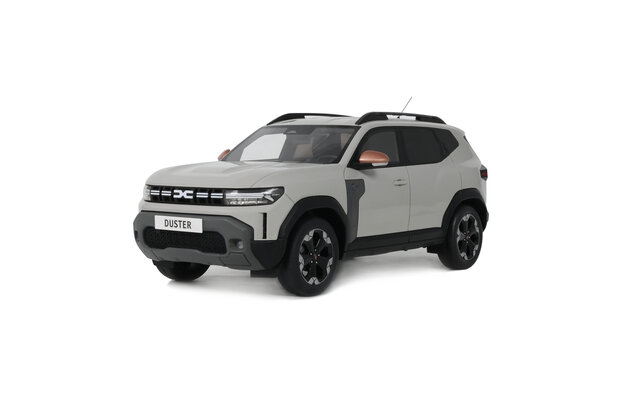 Otto Mobile 1:18 Dacia Duster Extreme TCE 130 4X4 Beige Sandstone 2024. Levering 09-2026