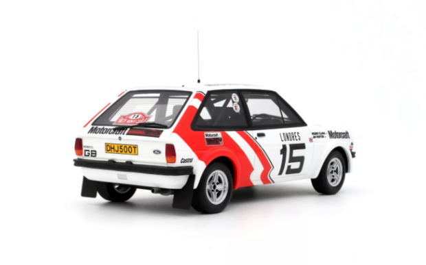 Otto Mobile 1:18 Ford Fiesta 1600 Gr.2 Rallye Monte Carlo 1979