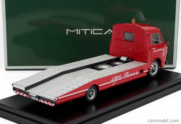 Mitica 1:43 Alfa Romeo A12 ( F12) oprijwagen tweede serrie 1977 - Soccorso Stradale -rood