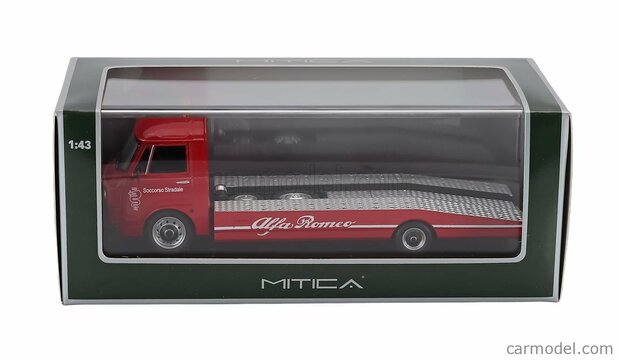 Mitica 1:43 Alfa Romeo A12 ( F12) oprijwagen tweede serrie 1977 - Soccorso Stradale -rood