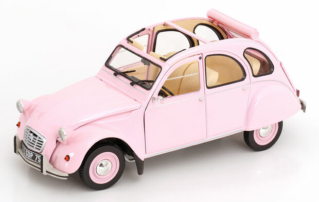 Norev 1:18 Citroen 2CV 1986 Paris mon amour roze