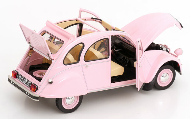 Norev 1:18 Citroen 2CV 1986 Paris mon amour roze