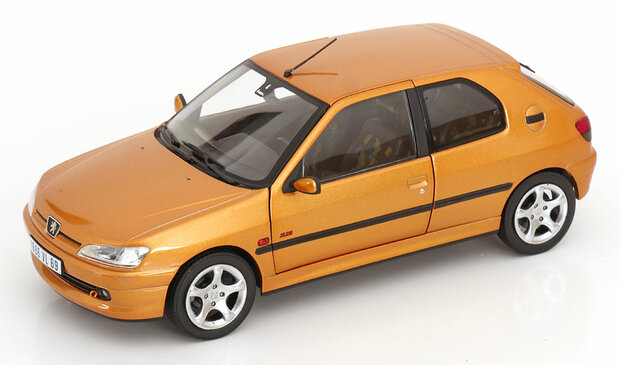 Norev 1:18 Peugeot 306 S16 1997 Blaze Yellow