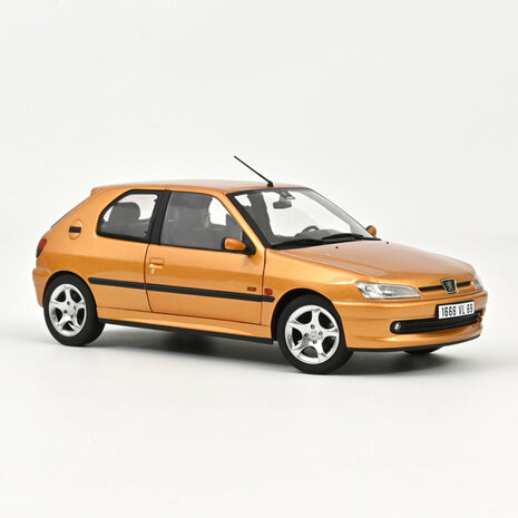 Norev 1:18 Peugeot 306 S16 1997 Blaze Yellow