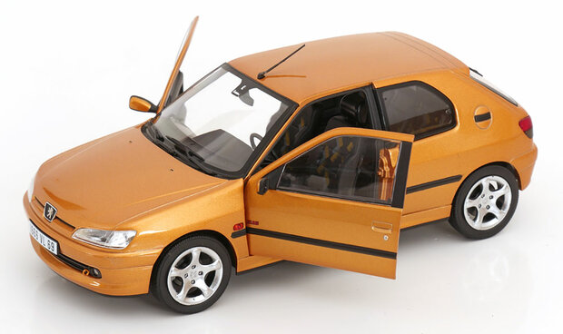 Norev 1:18 Peugeot 306 S16 1997 Blaze Yellow