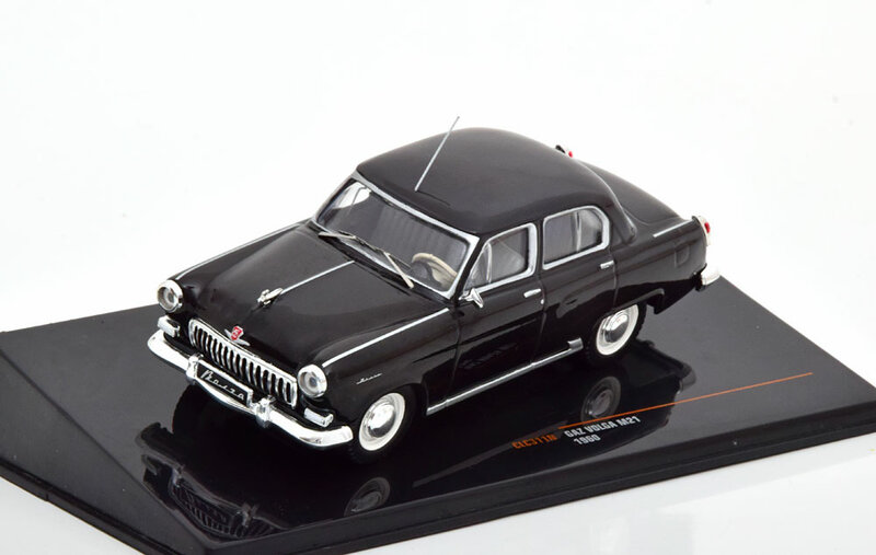 IXO 1:43 GAZ Volga M21 1960 zwart 