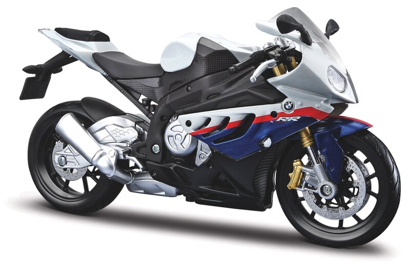 Maisto 1:12 BMW S1000RR 2010 wit blauw 