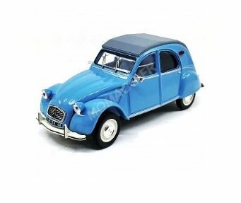 Odeon 1:43 Citroen 2 CV 1964 blauw, product by IXO