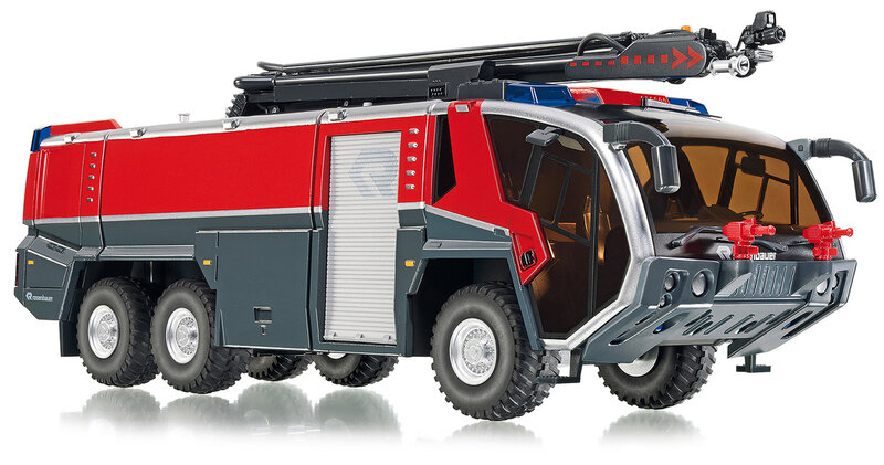 Wiking 1:43 FLF Panther 6x6 met blusarm Brandweer Rosenbauer