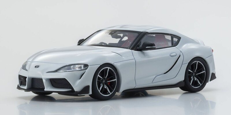 Kyosho 1:43 Toyota GT Supra wit RHD