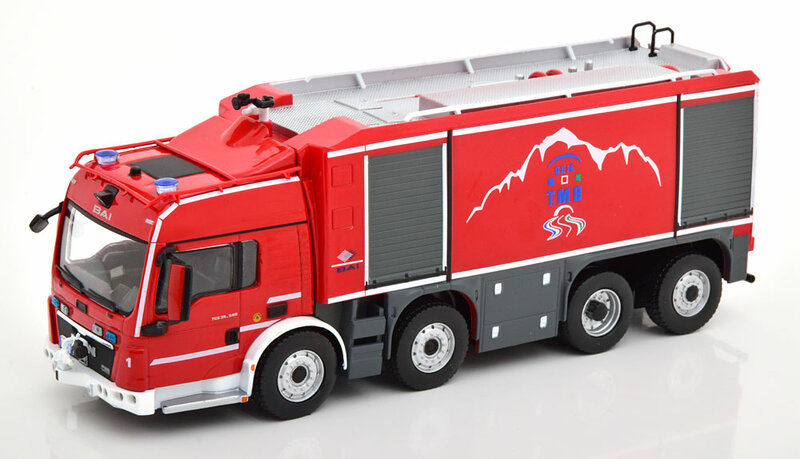 Atlas 1:43 MAN TGS Proteus Geie TMB Brandweer Frankrijk Tanker truck in blisterverpakking