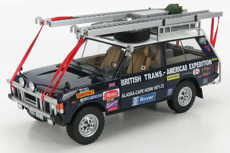 Almost Real 1:18 Range Rover The Brithsh Trans Americas Expedition Edition Aslanka Cape Horn 1971-72
